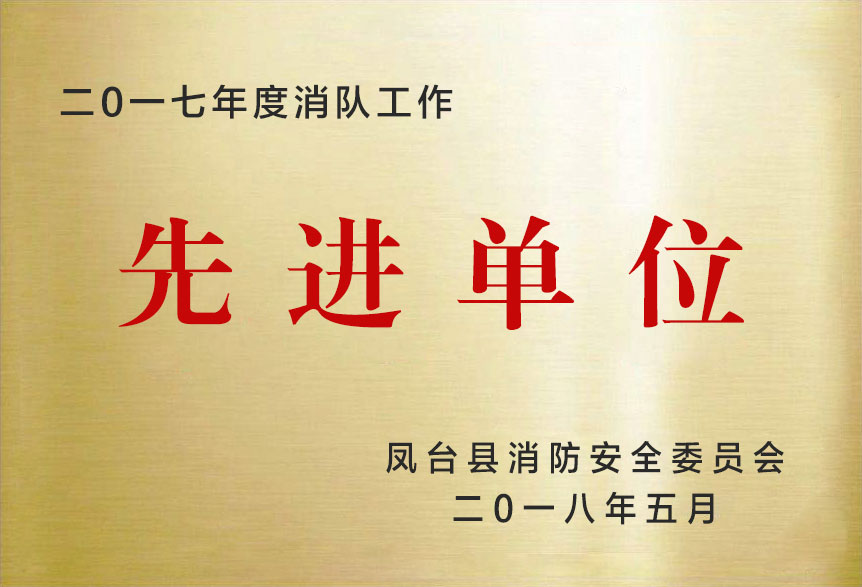 二0一七年度消隊工作先進單位